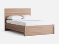 Camas dobles 200x160x100 cm - madera marrón claro - estilo moderno para dormitorio